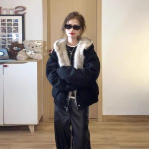 Women's 2026 National Trend American Style Quilted Workwear Jacket